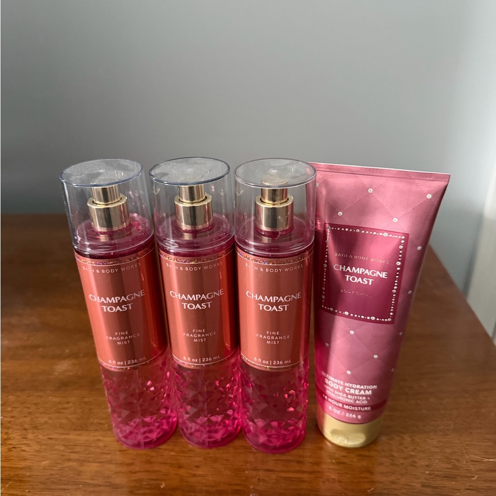 Bath & Body Works Champagne Toast Set